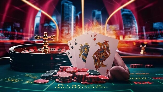 Live dealer studio with multiple camera angles and professional setup